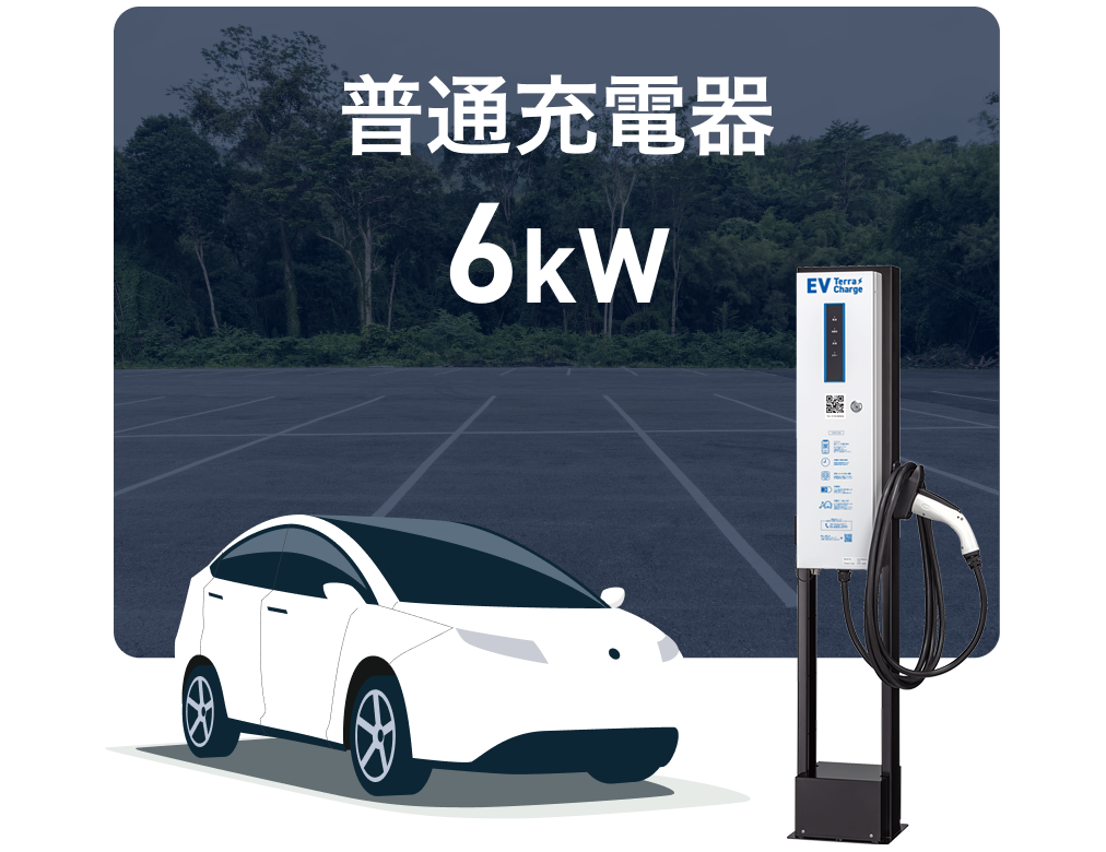 普通充電器 6kW